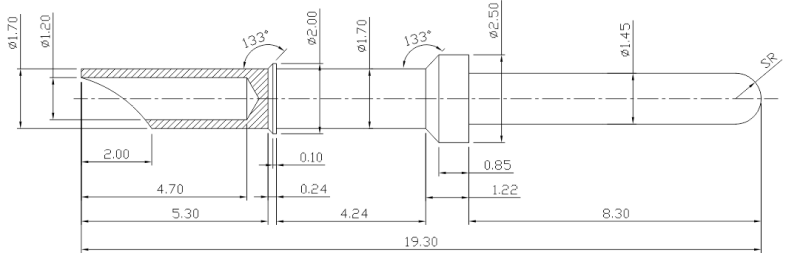 2.65*21mm 车针