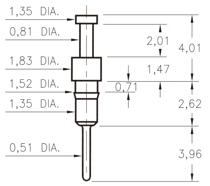 1.83*10.59mm车针